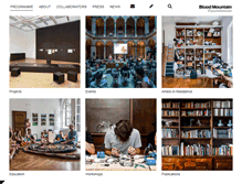 Tablet Screenshot of bloodmountain.org